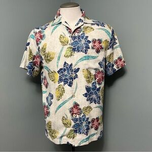 TOMMY BAHAMA button down Hawaiian shirt resort cruise wear men’s size small